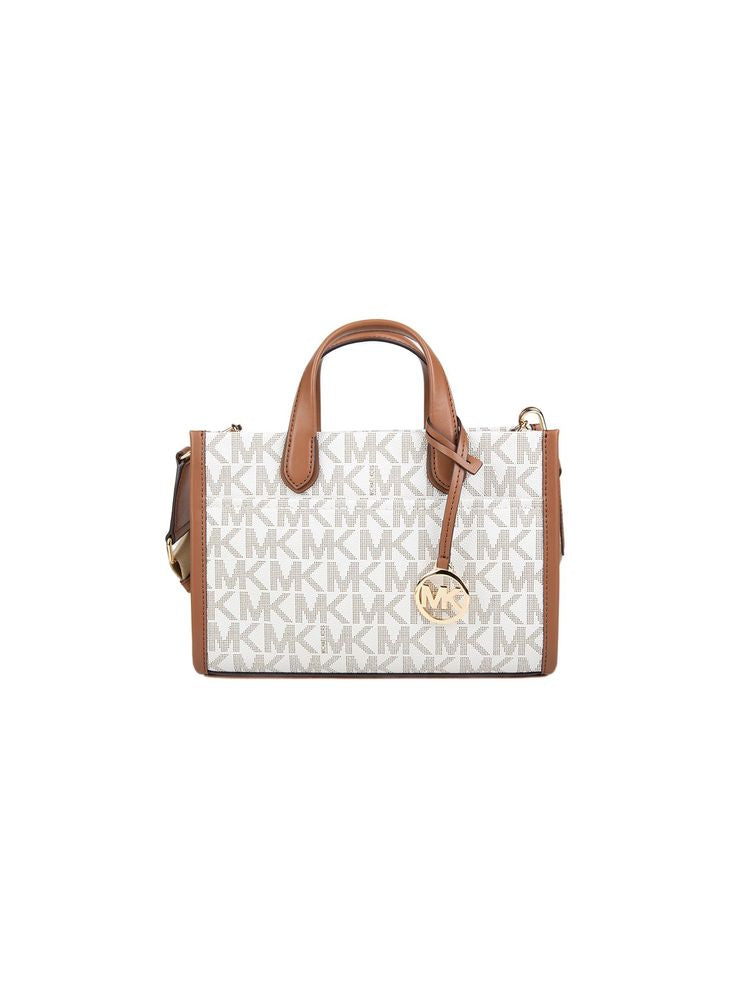 Michael Kors Gigi Tote Bag — Beige 89.coated Canvas