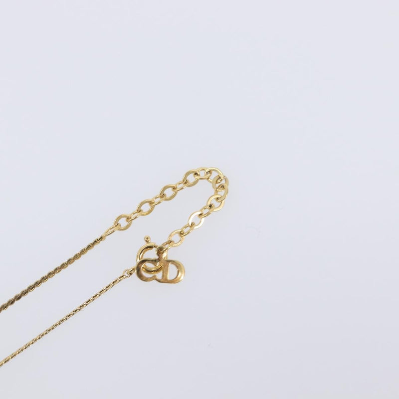 Christian Dior Cd Pendant Metal Gold Bijoux