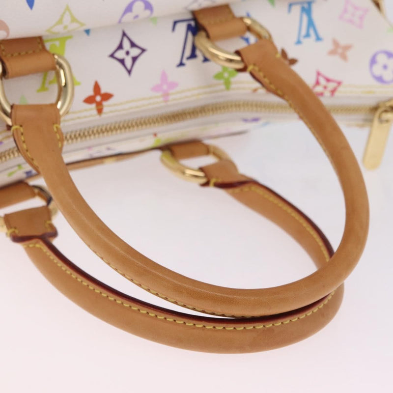 Louis Vuitton Rita Monogram Multicolor White Canvas Bag