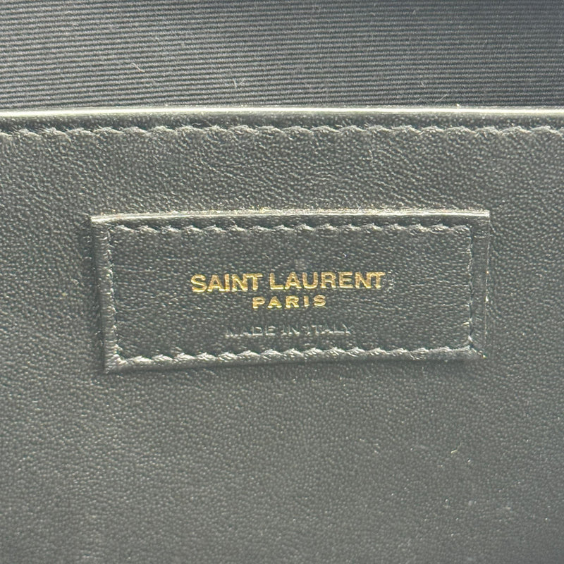 Saint Laurent Uptown Leather Black Bag