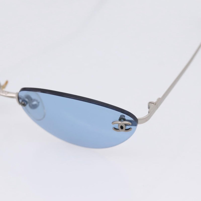 Chanel Logo Cc Metal Silver Accessory