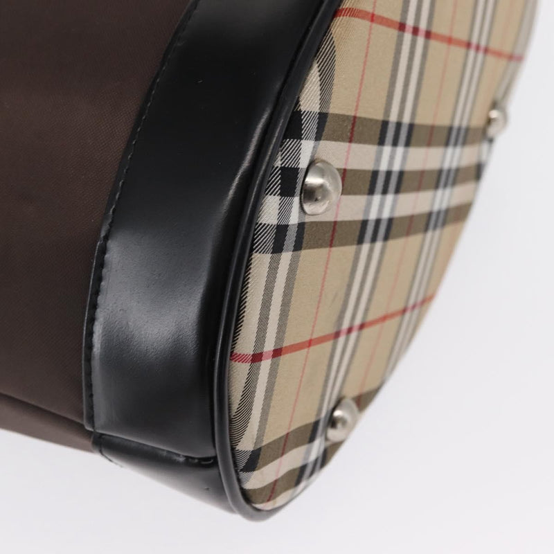 Burberry Blue Label Nylon Brown Bag