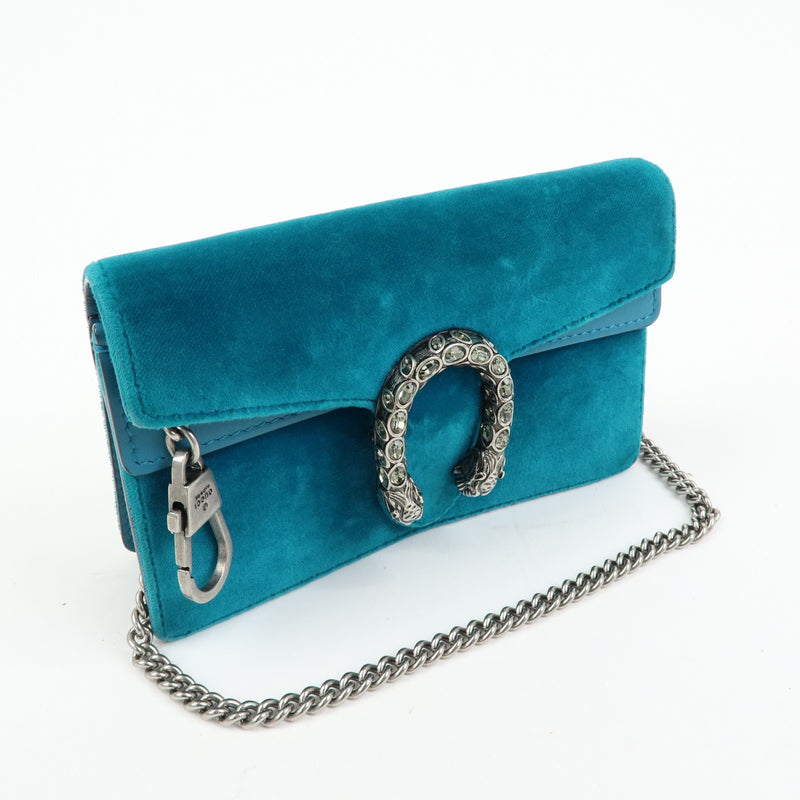 Gucci Dionysus Velvet Green Bag