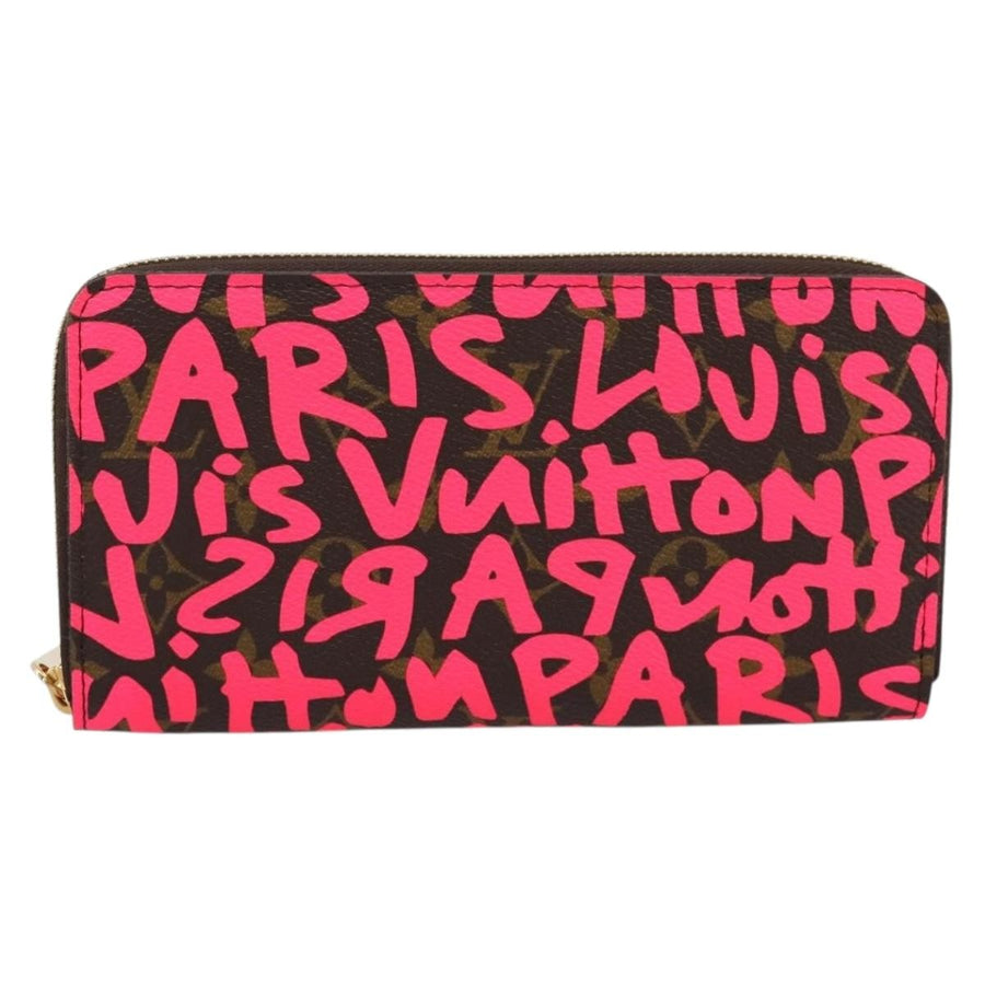 Louis Vuitton Zippy Limited Edition Monogram Graffiti Brown Canvas Accessory