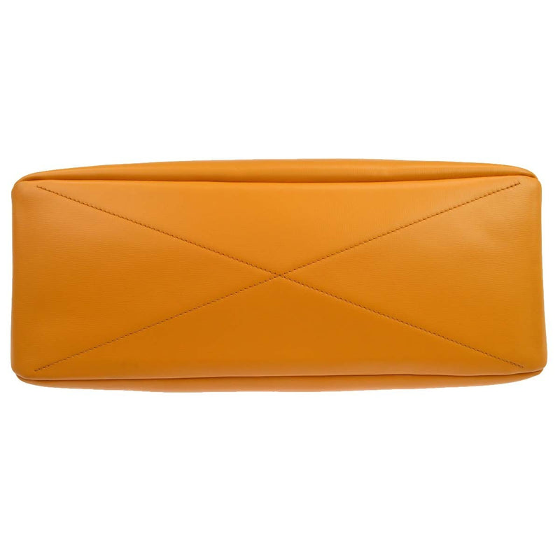 Louis Vuitton Shopper Leather Orange Bag