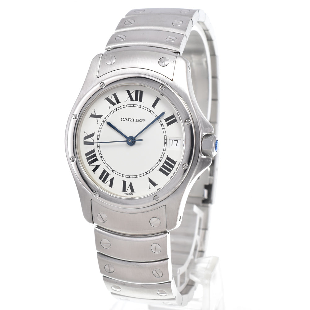Cartier Santos Ronde Automatic Stainless Steel Watches