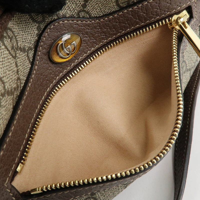 Gucci Ophidia Gg Coated Canvas Beige Bag