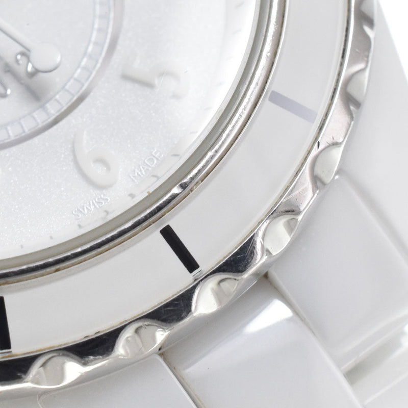 Chanel J12 Quartz Ceramic And Stainless Steel With Diamond Markers Watches