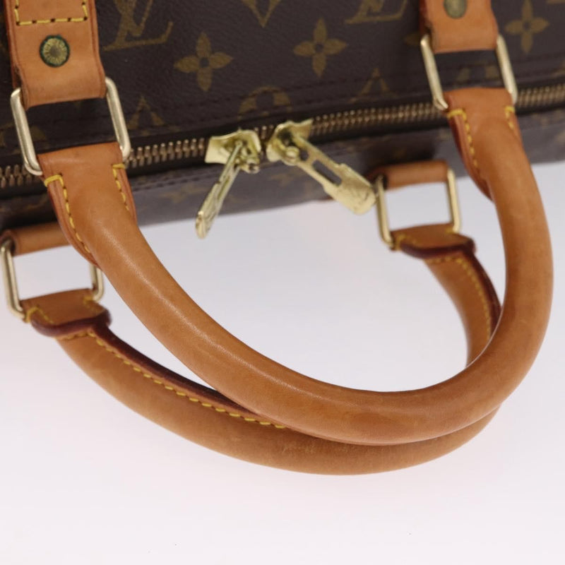 Louis Vuitton Keepall Monogram Canvas Brown Bag