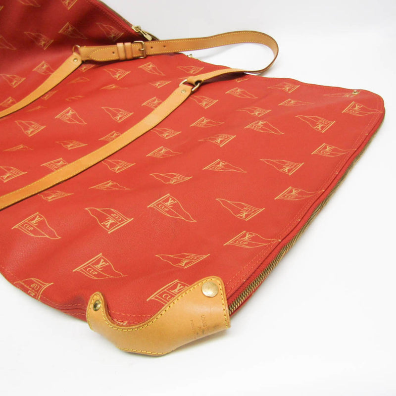 Louis Vuitton Cup Garment Cover Coated Canvas Orange Bag