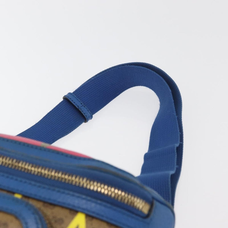 Gucci Gg Rhombus Cuir Multicolour Canvas Bag