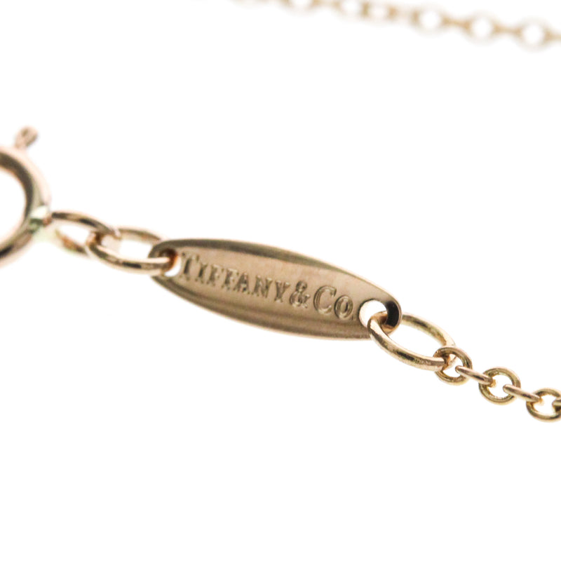 Tiffany & Co. Elsa Peretti Diamonds By The Yard Pendant 18k Rose Gold With Pear-Shaped Diamond Pink_gold Bijoux