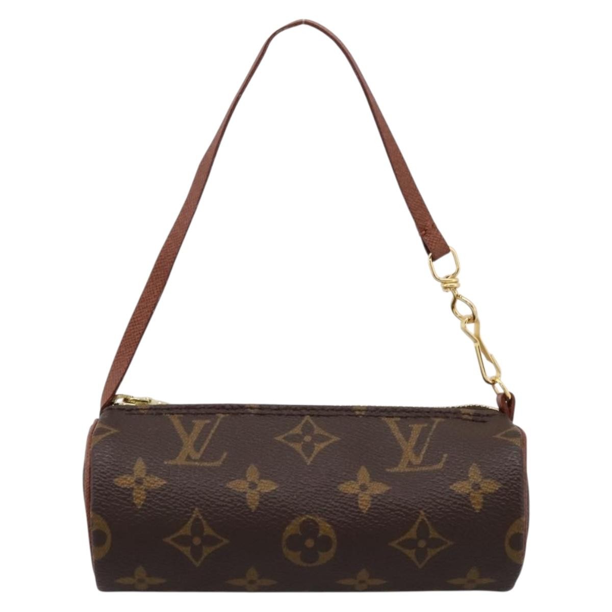 Louis Vuitton Papillon Pochette Monogram Canvas Brown Bag