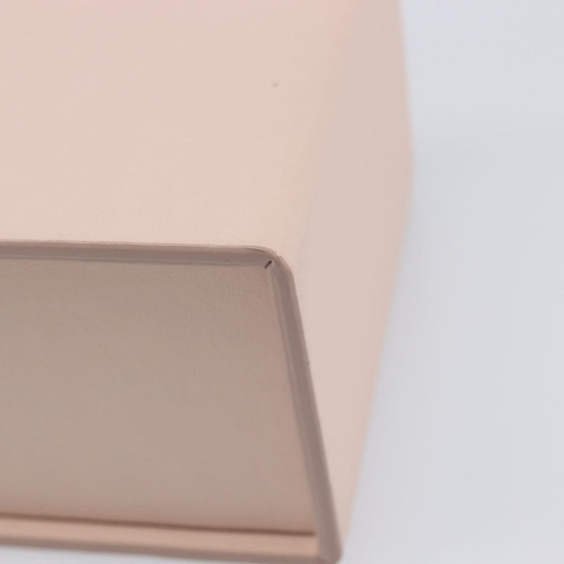 Fendi Logo Vertical Box Leather Pink Bag