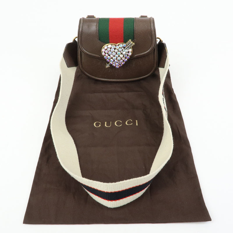 Gucci Totem Leather Brown Bag