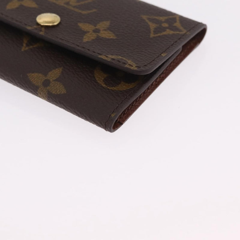 Louis Vuitton Key Case Monogram Canvas Brown Accessory
