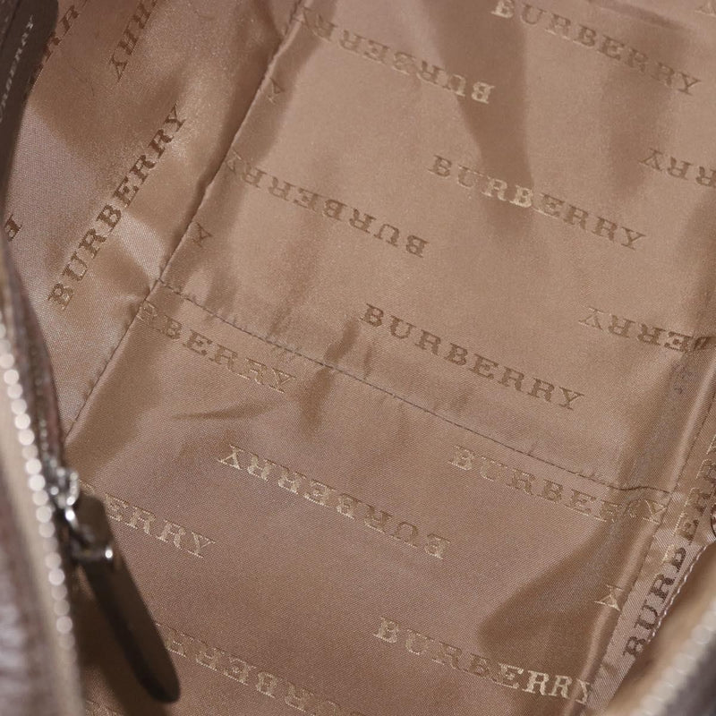 Burberry Nova Check Canvas Brown Bag