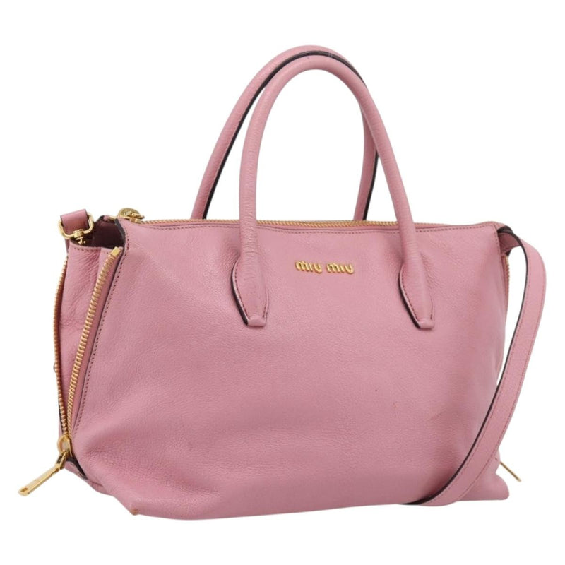Miu Miu Beau Top Handle Leather Multicolour Bag