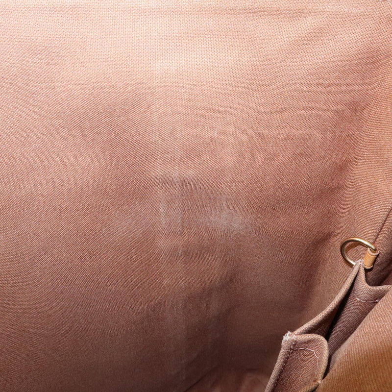Louis Vuitton Cabas Beaubourg Monogram Canvas Brown Bag