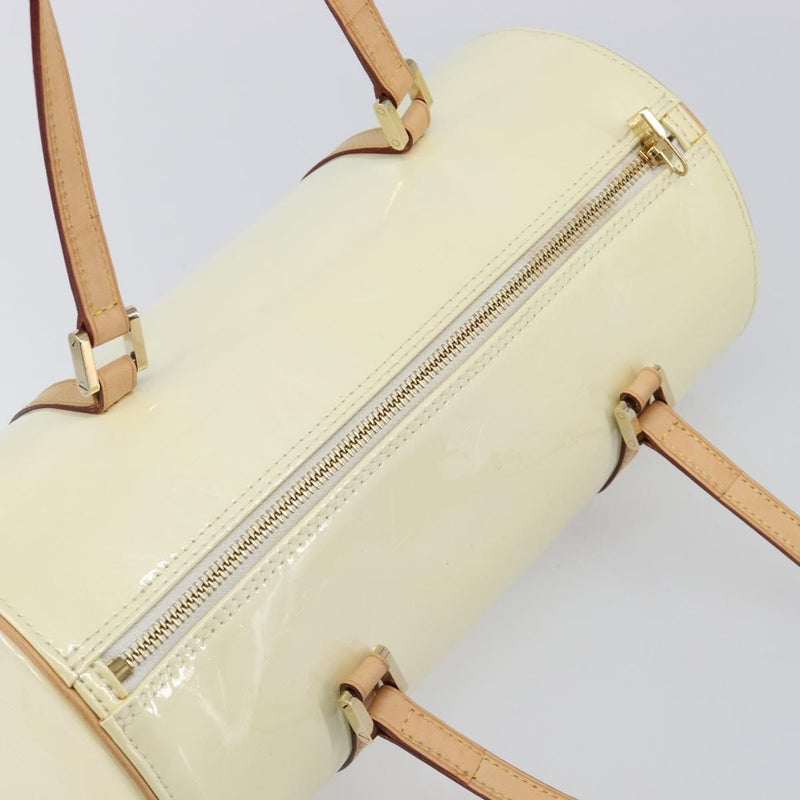 Louis Vuitton Bedford Monogram Vernis Beige Patent_leather Bag