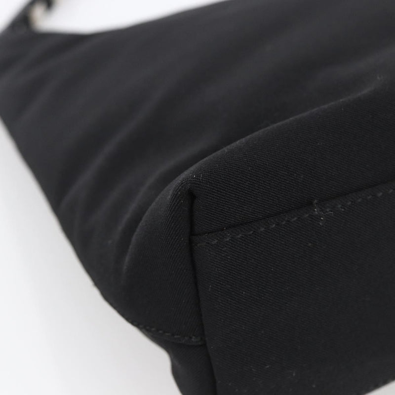 Salvatore Ferragamo Shoulder Bag Canvas Black
