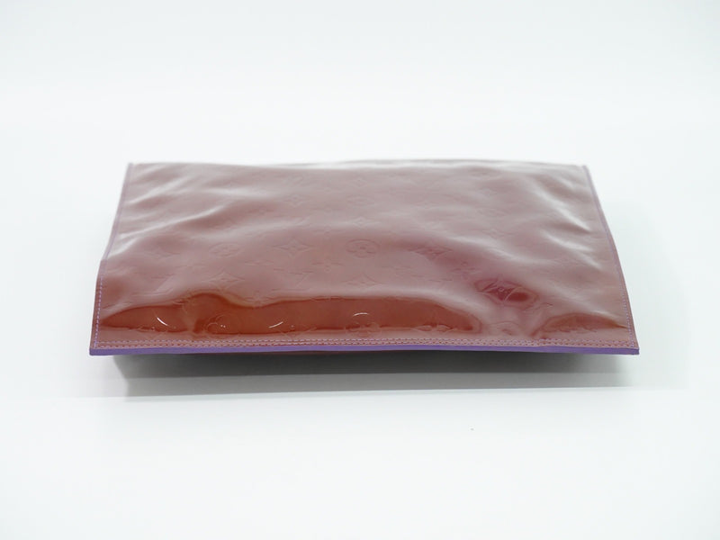 Louis Vuitton Stanton Monogram Vernis Purple Leather Bag