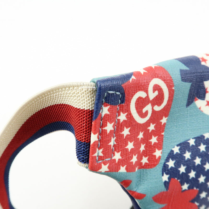 Gucci Childrens Belt Printed Coated Canvas Multicolour Bag