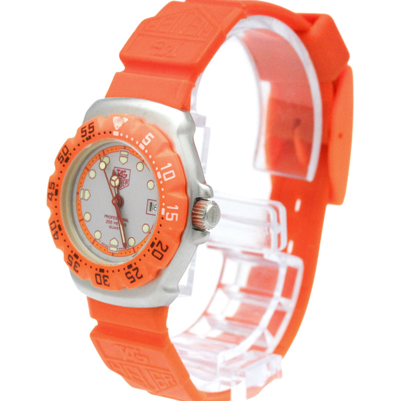 Tag Heuer Formula 1 Lady Stainless Steel And Rubber Watches