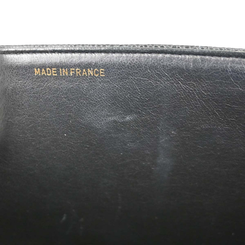 Chanel Vintage Top Handle Vertical Quilt Caviar Black Calfskin Bag