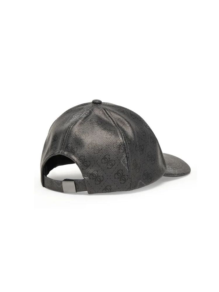 Guess Am9546 Baseball Cap — Black Polyester Caps
