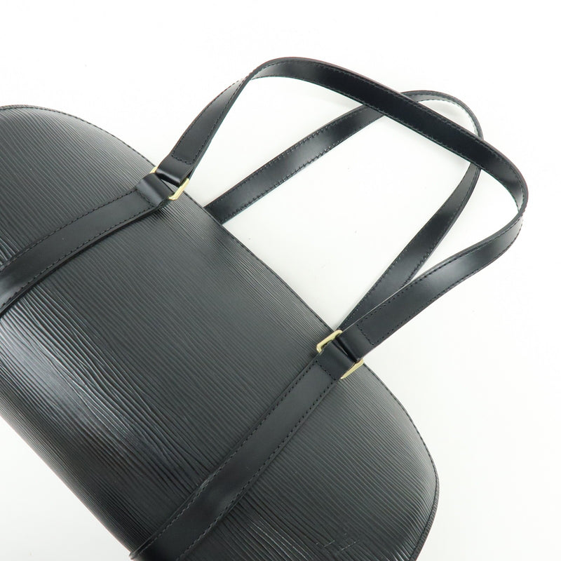 Louis Vuitton Soufflot Epi Leather Black Bag