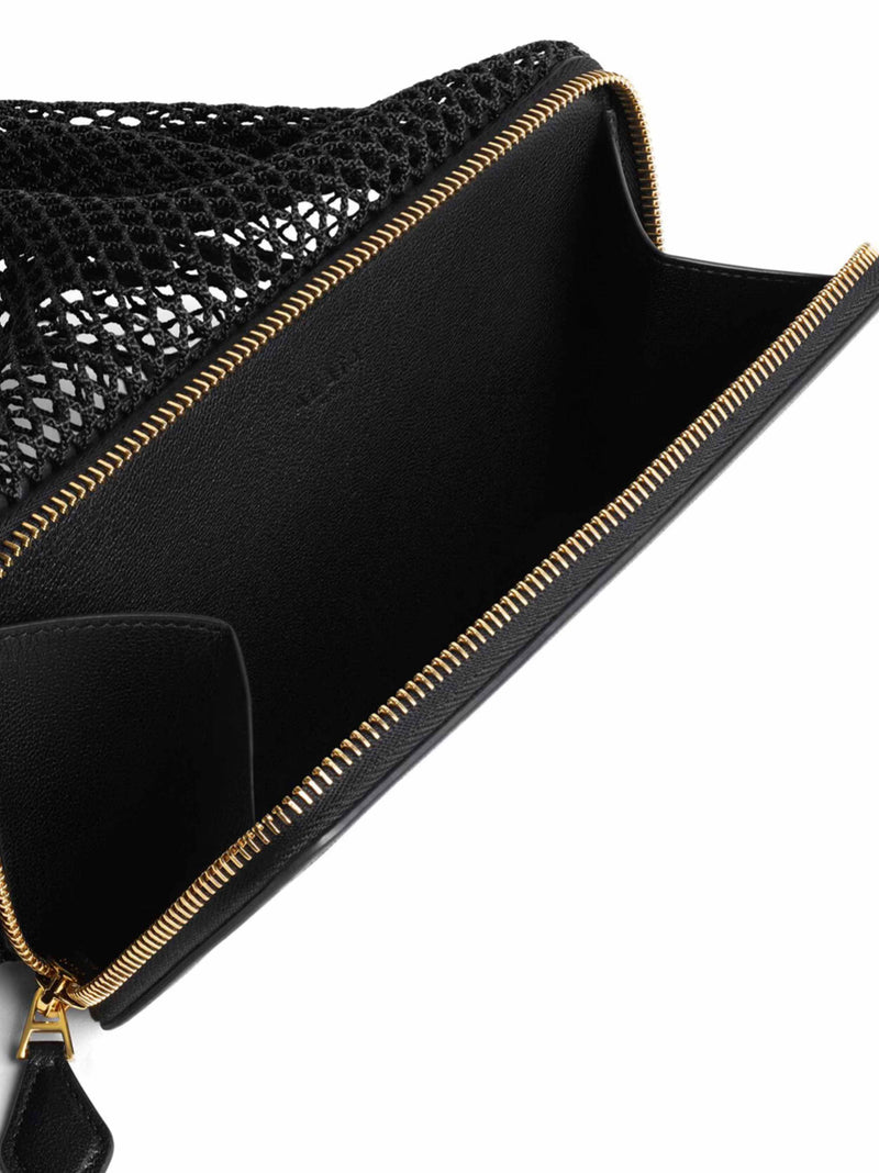 Alaïa Le Pochon Shoulder Bag — Black Polyamide