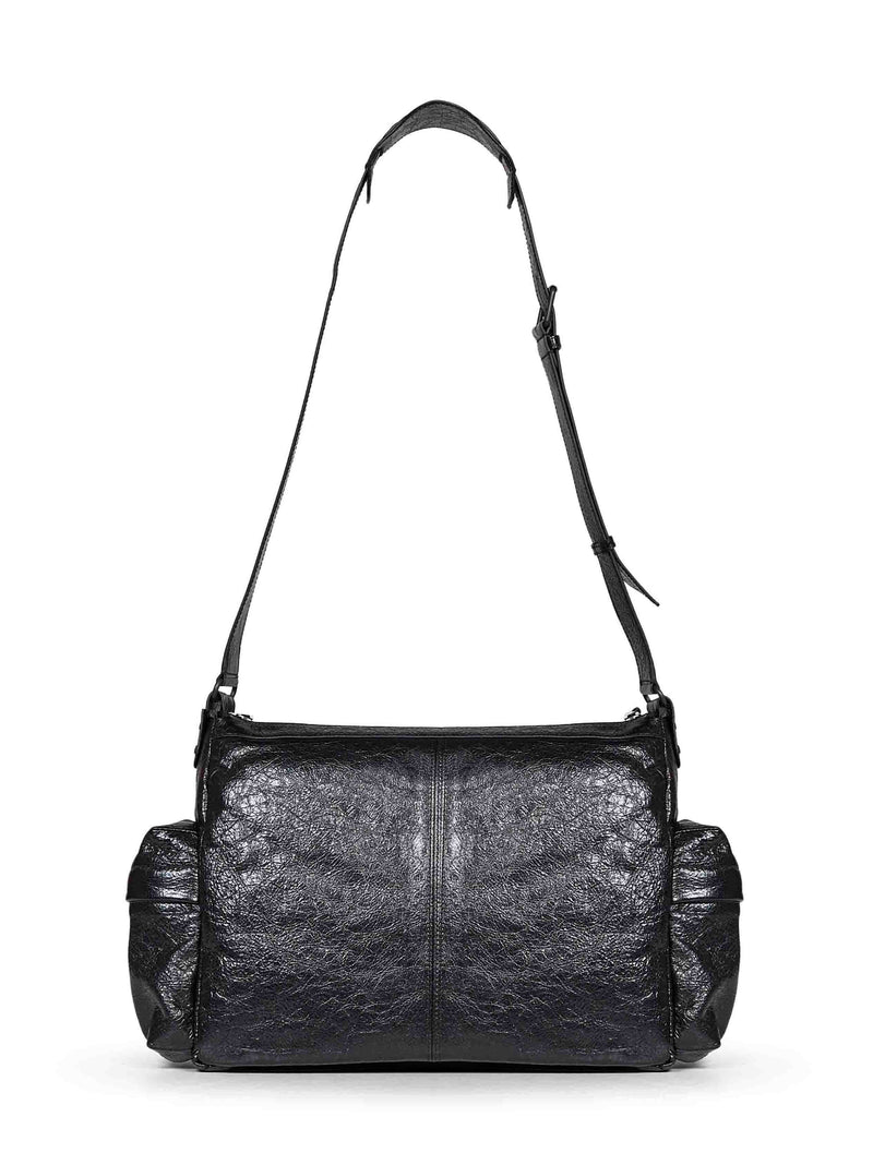 Balenciaga Crossbody Bag — Black Goatskin