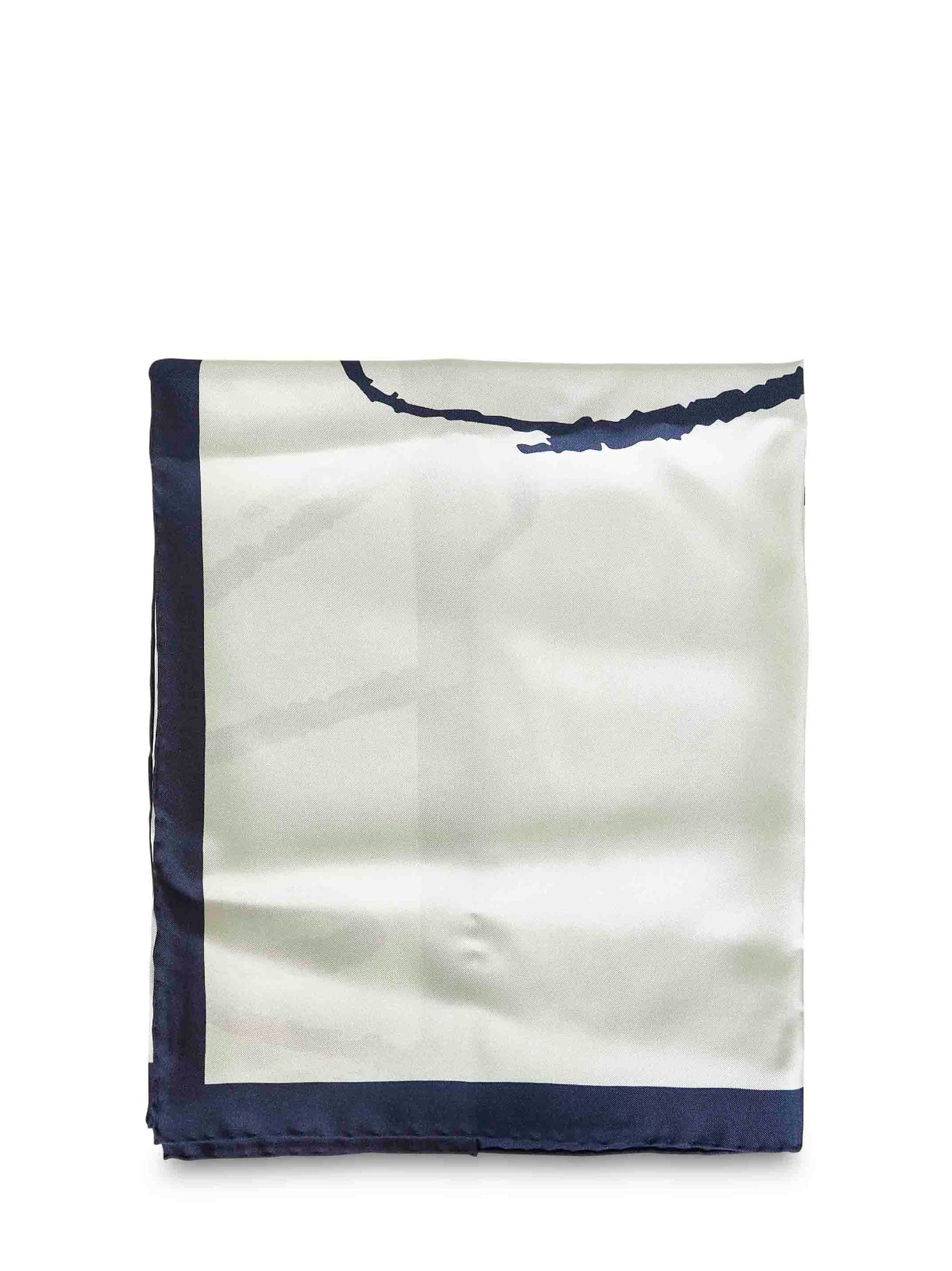 Bottega Veneta Silk Scarf — Green Scarfs