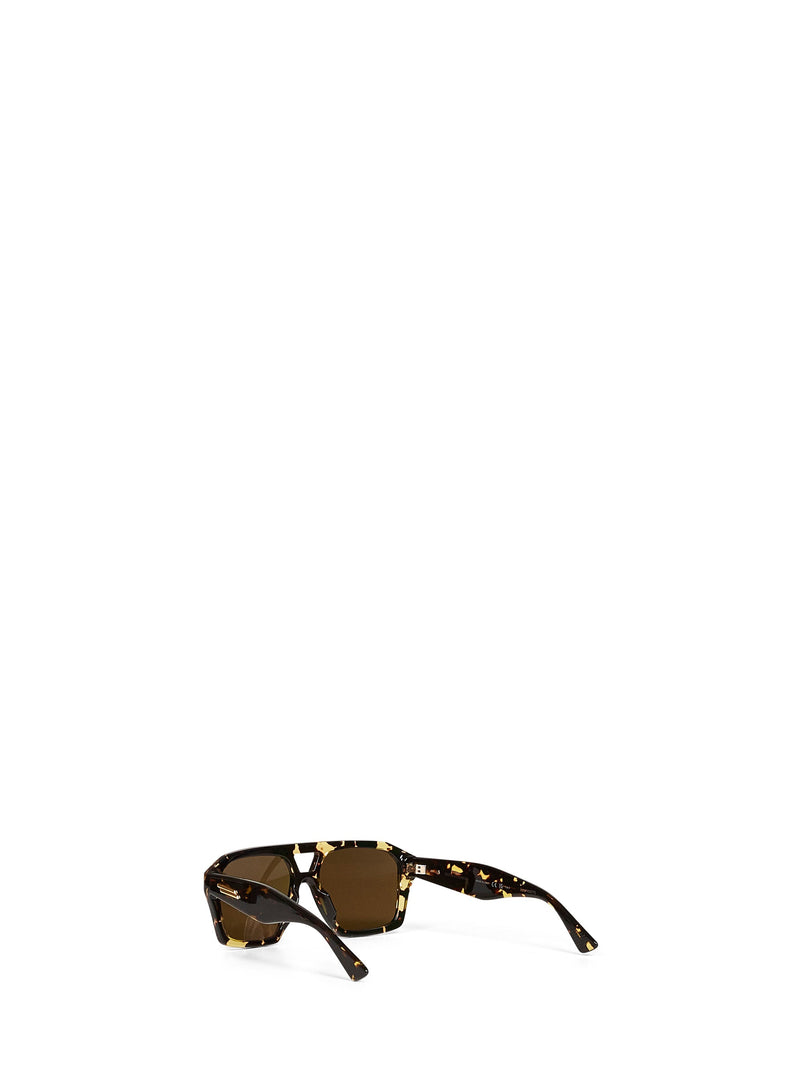 Bottega Veneta A002gyv2q302819 Sunglasses — Havana Acetate