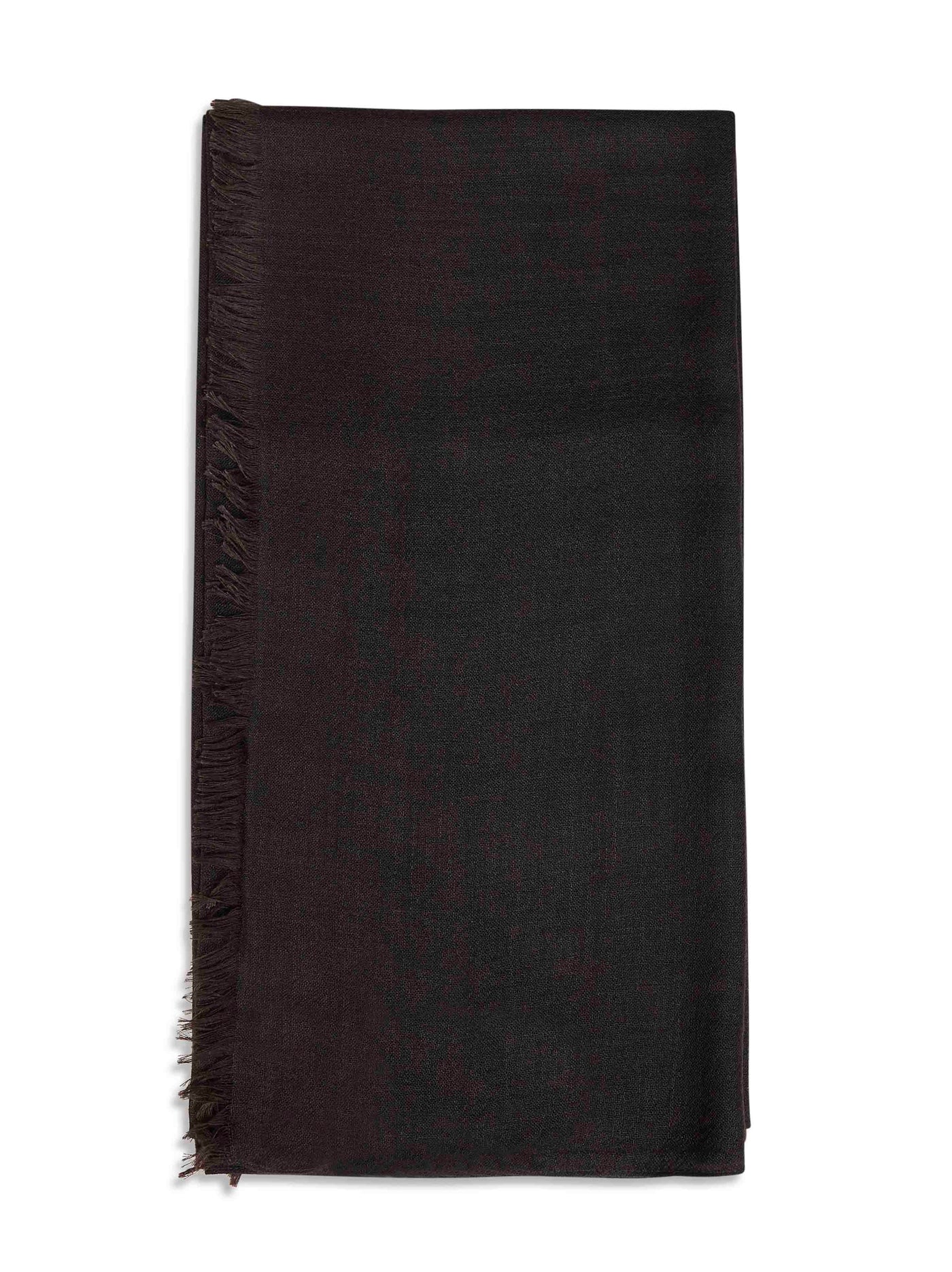 Brunello Cucinelli Cashmere And Silk Scarf — Brown Scarfs