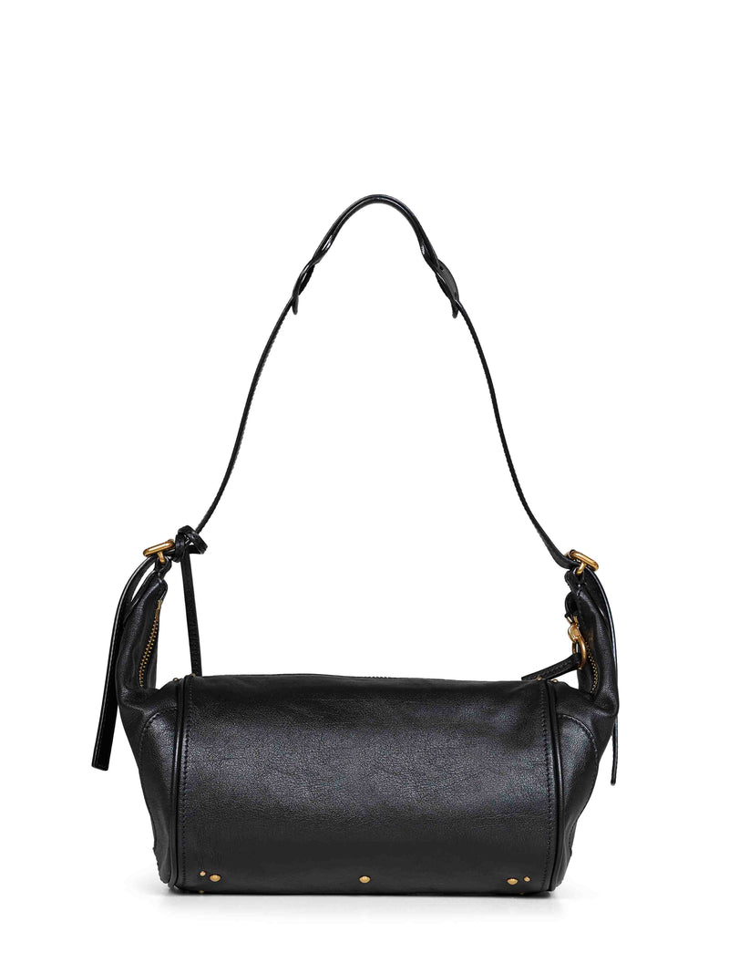 Chloé Paddington Shoulder Bag — Black Calf Leather