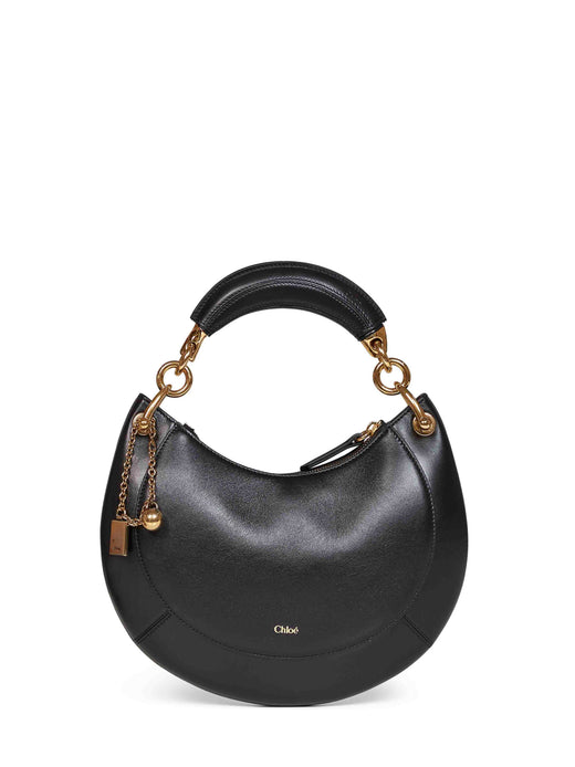 Chloé Banana Hobo Bag — Black Lambskin