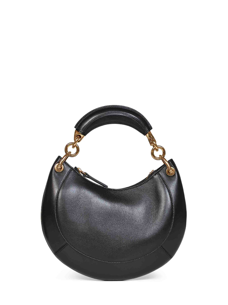 Chloé Banana Hobo Bag — Black Lambskin