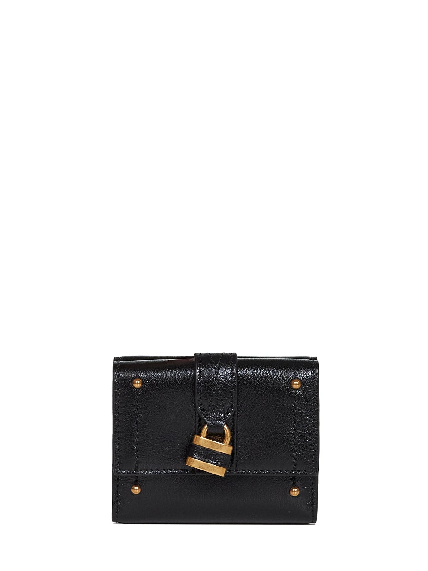 Chloé Wallet — Black Calf Leather