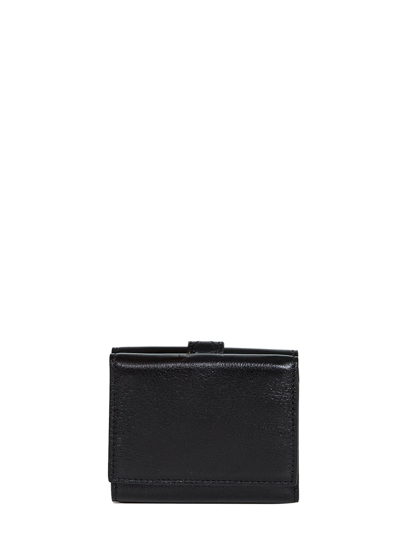 Chloé Wallet — Black Calf Leather