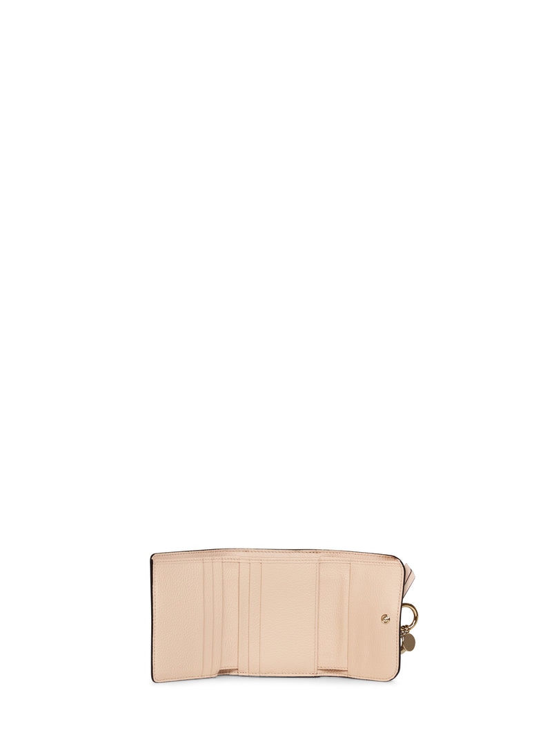 Chloé Alphabet Wallet — Pink Calf Leather & Purses