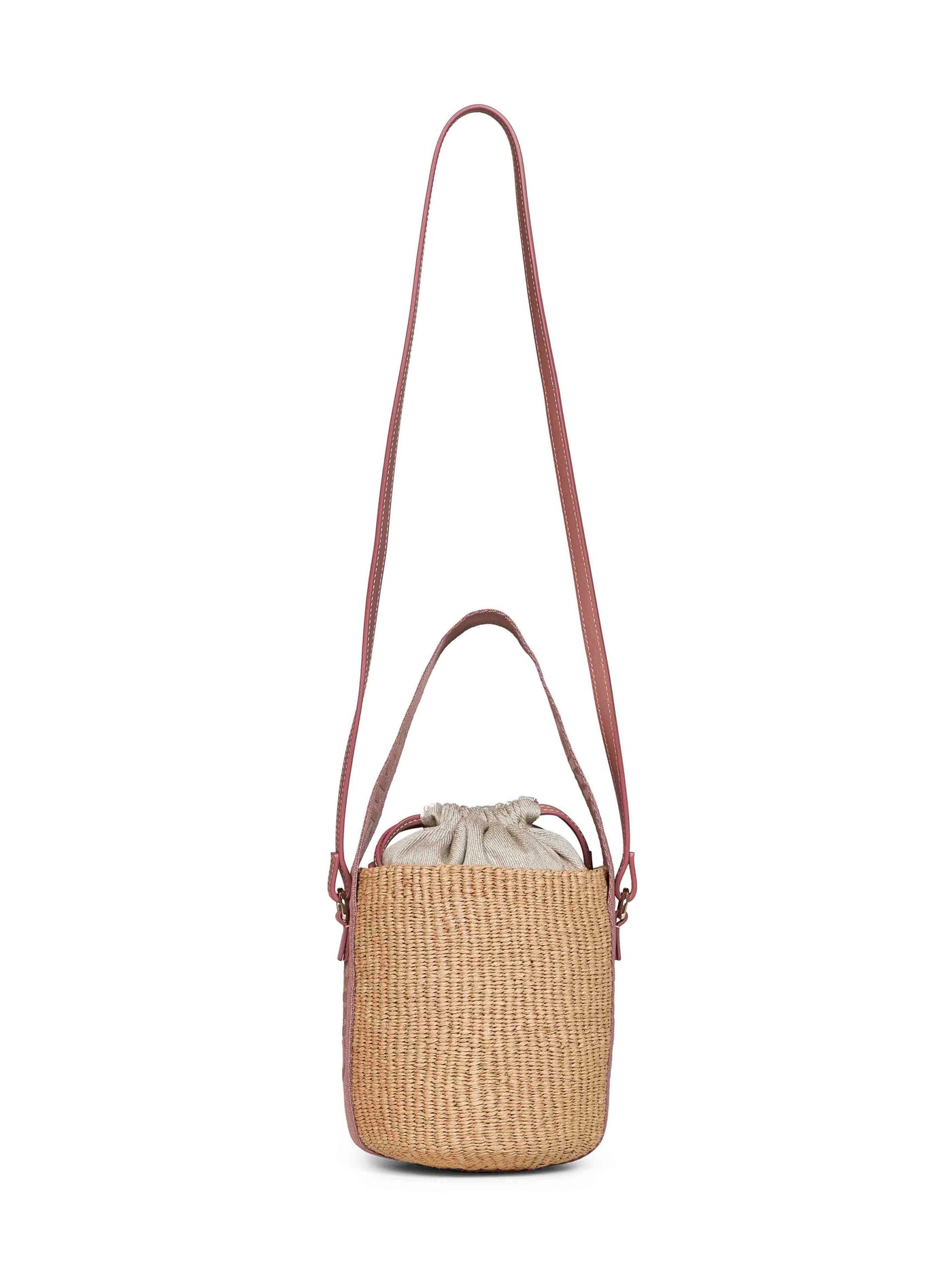 Chloé Woody Shoulder Bag — Beige Paper