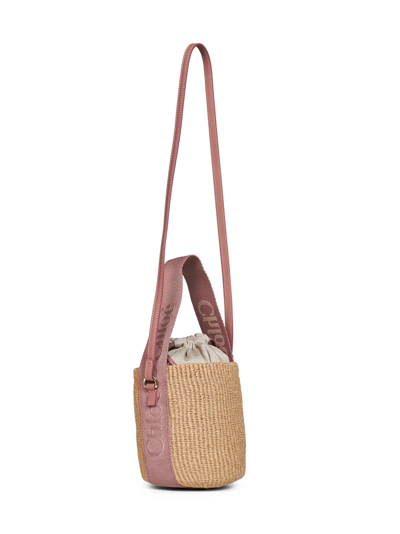 Chloé Woody Shoulder Bag — Beige Paper