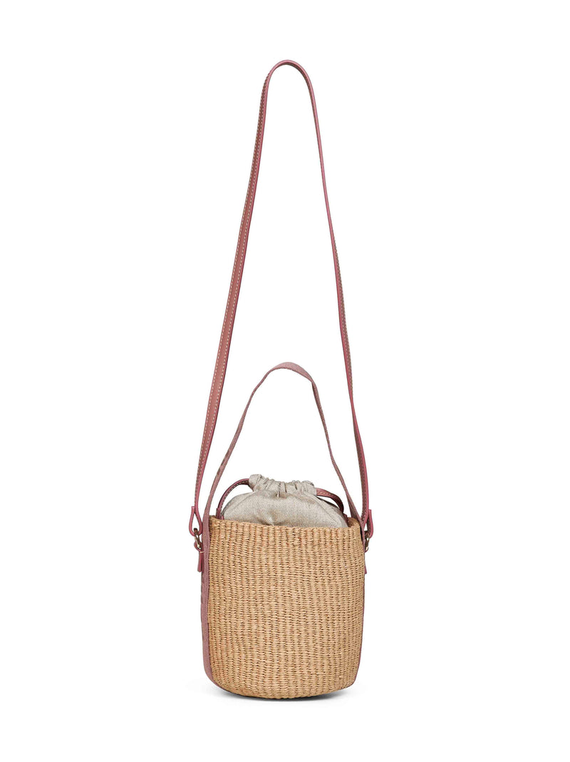 Chloé Woody Shoulder Bag — Beige Paper