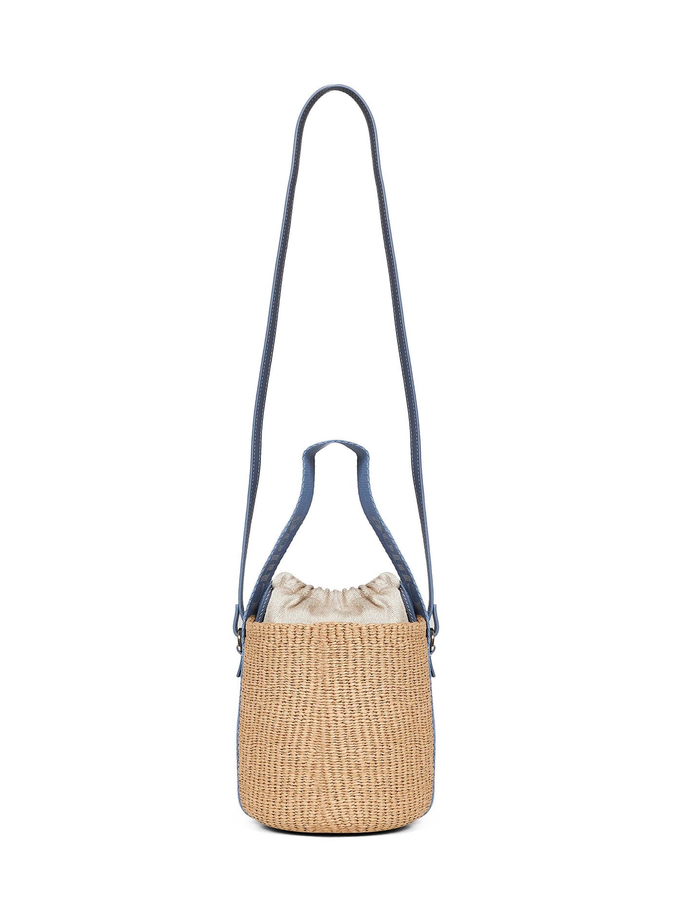 Chloé Woody Shoulder Bag — Beige Paper