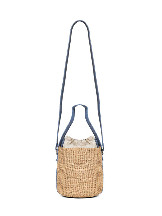 Chloé Woody Shoulder Bag — Beige Paper