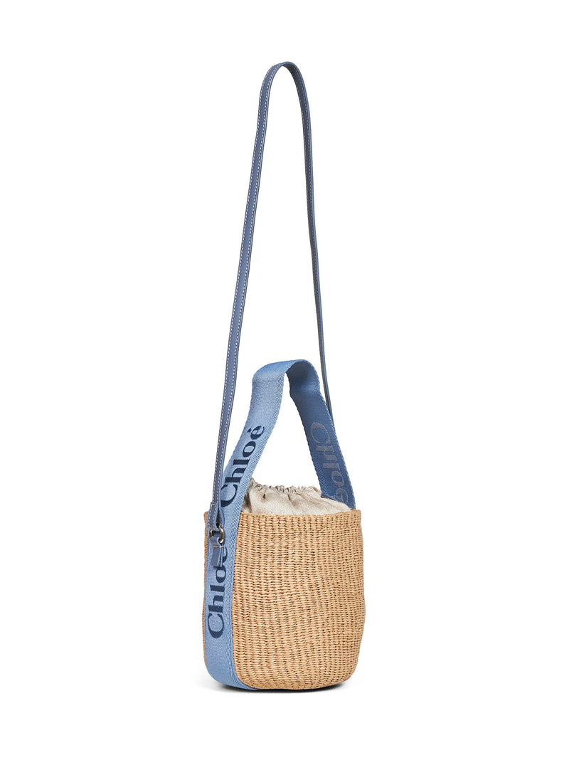 Chloé Woody Shoulder Bag — Beige Paper