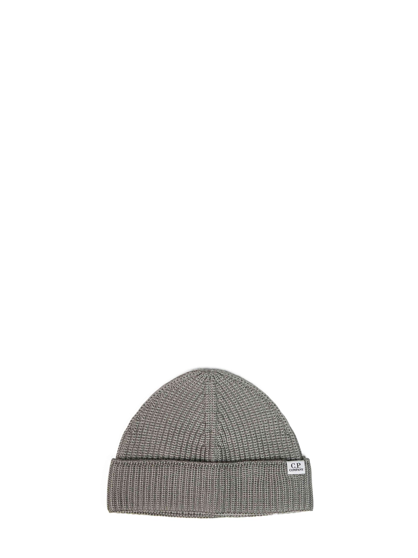 C.p. Company Mac137a005509a356 Extra-Fine Merino Wool Beanie — Beige Beanies
