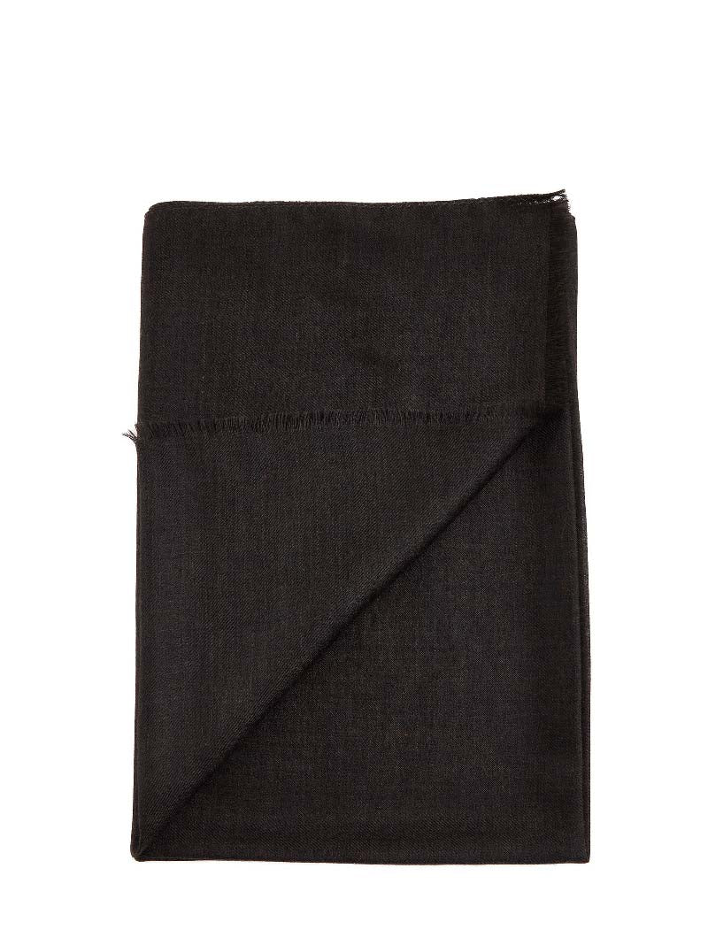 D 4.0 Wool Scarf — Gray Scarfs